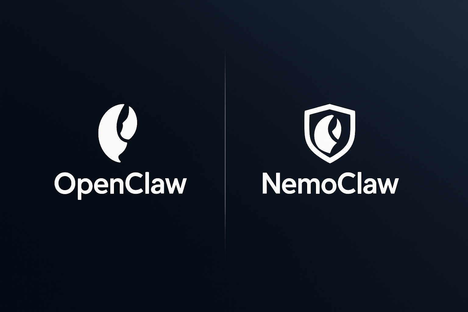 OpenClaw vs NemoClaw — side by side
